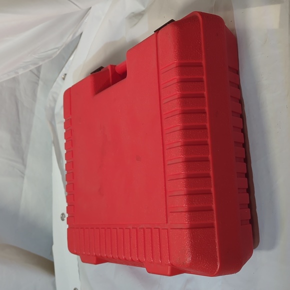 Vintage 1985 red Lego building block brick storage travel hard carry case - Picture 6 of 11